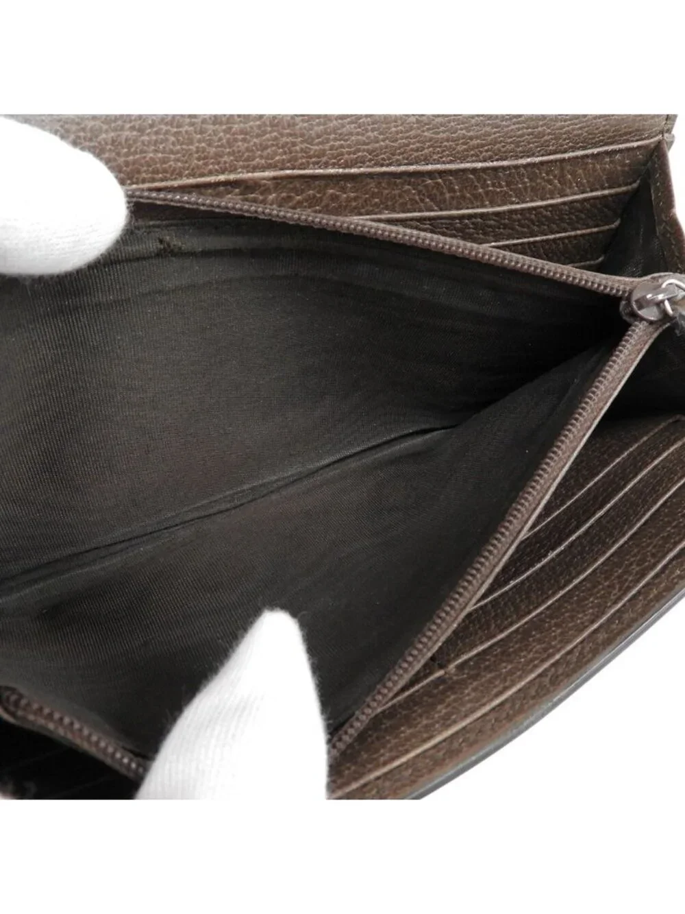 Gucci Ophidia GG Continental Wallet Sherry Line